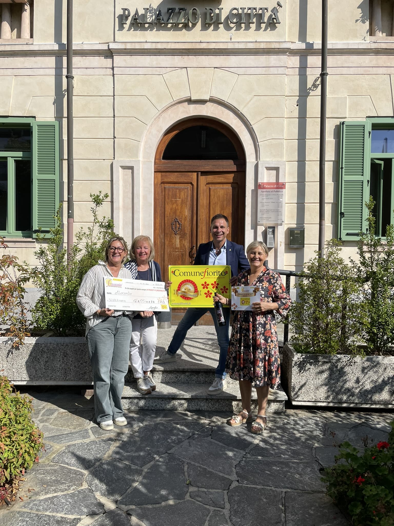 Gattinara premiata al Meeting Nazionale dei Comuni Fioriti 2025