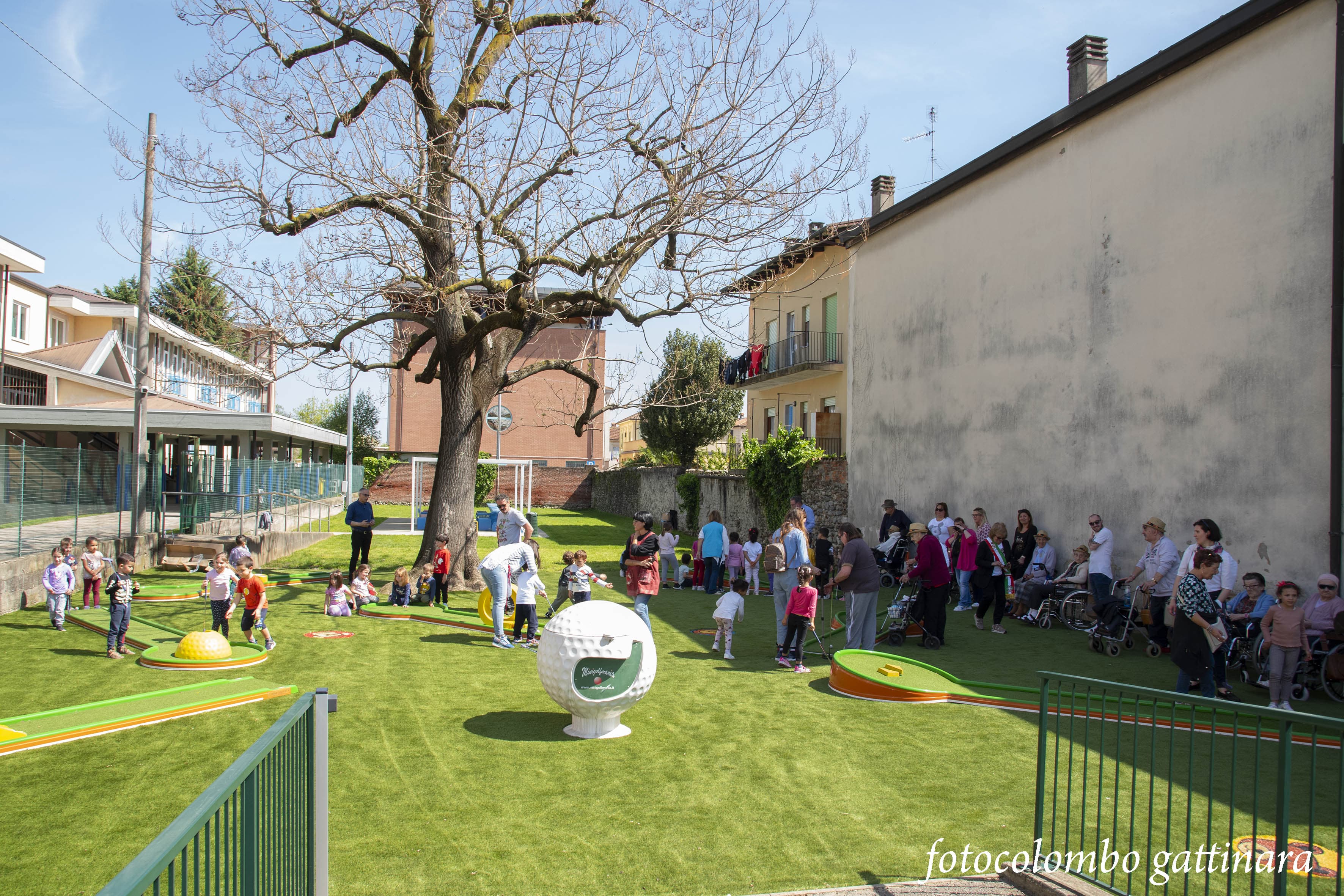 Inaugurati minigolf e area studio