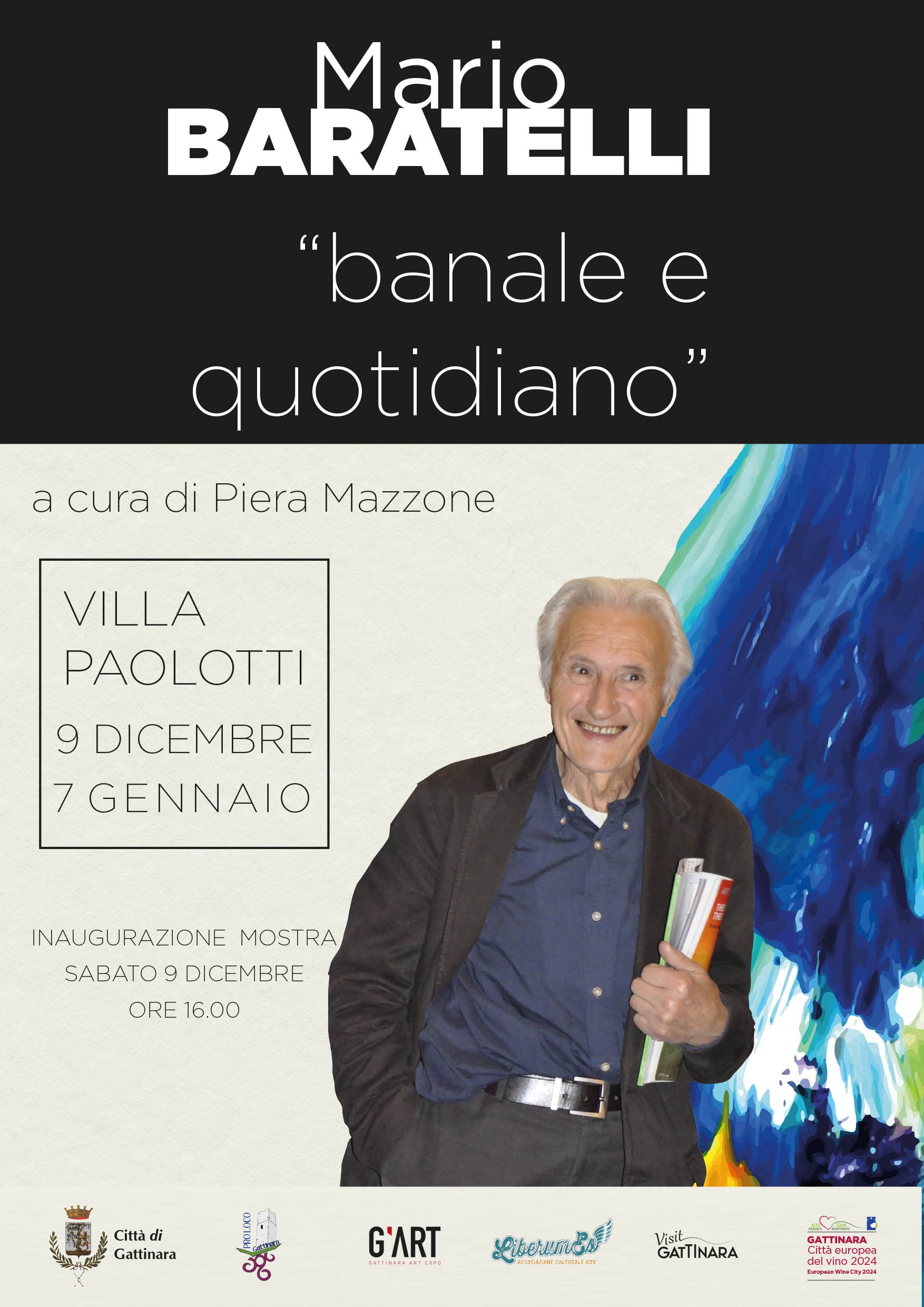 “BANALE E QUOTIDIANO”, mostra in ricordo di Mario Baratelli