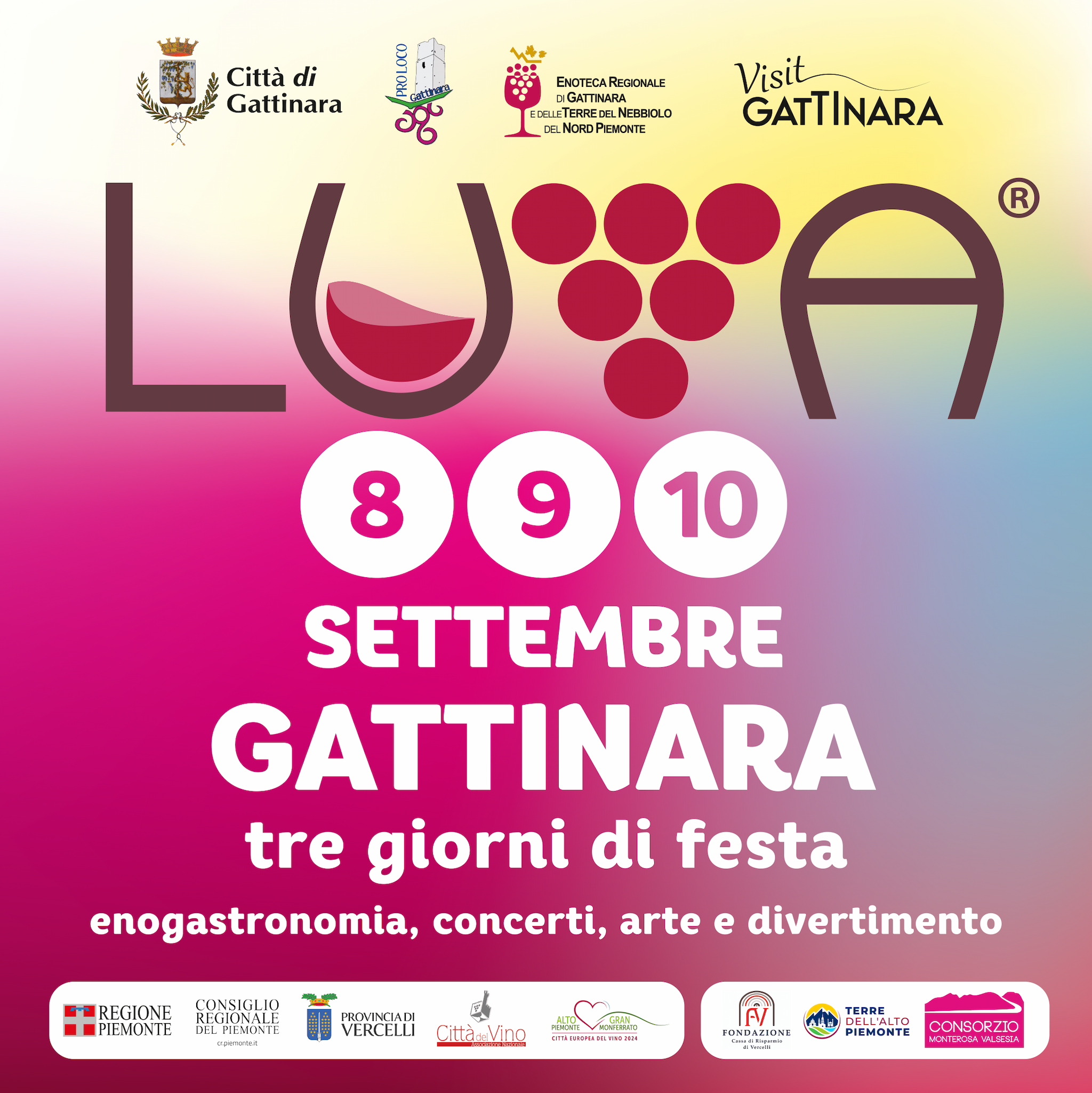 Venerdì 8 settembre parte LUVA® 2023