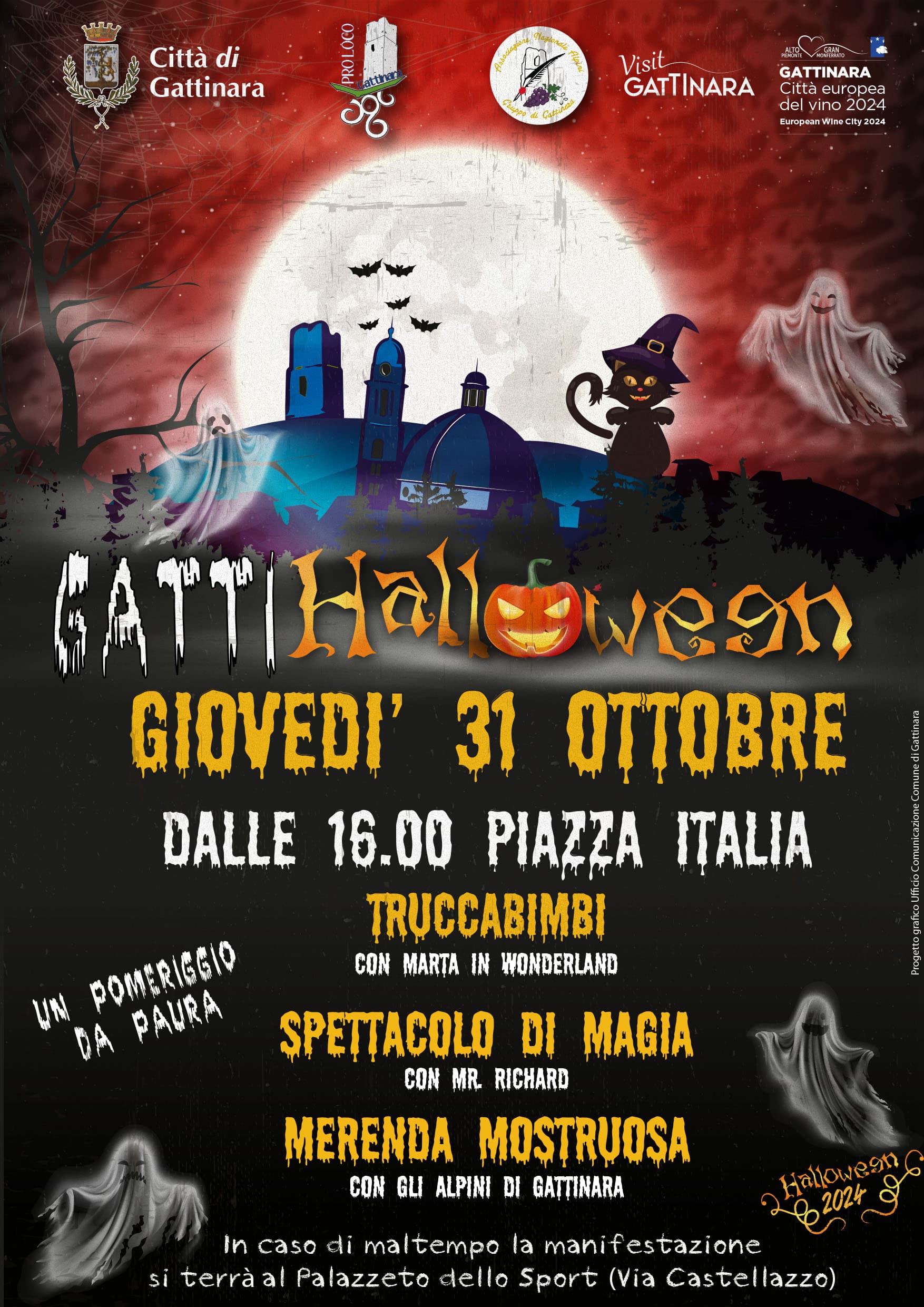 GATTI-HALLOWEEN: una festa da paura a Gattinara!