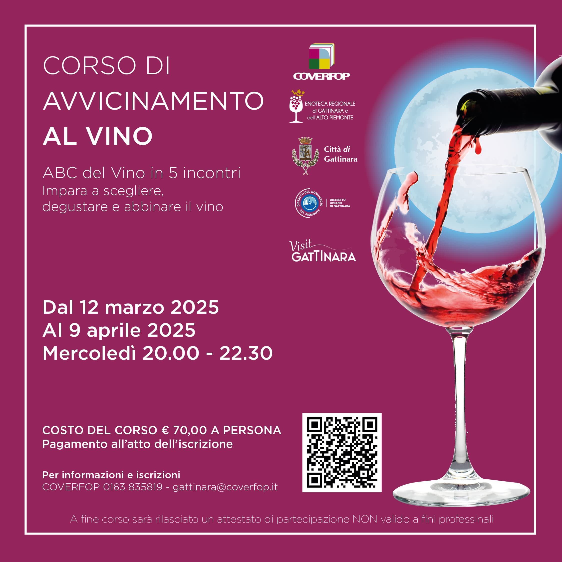 Corso di Avvicinamento al Vino: un viaggio tra sapori e cultura