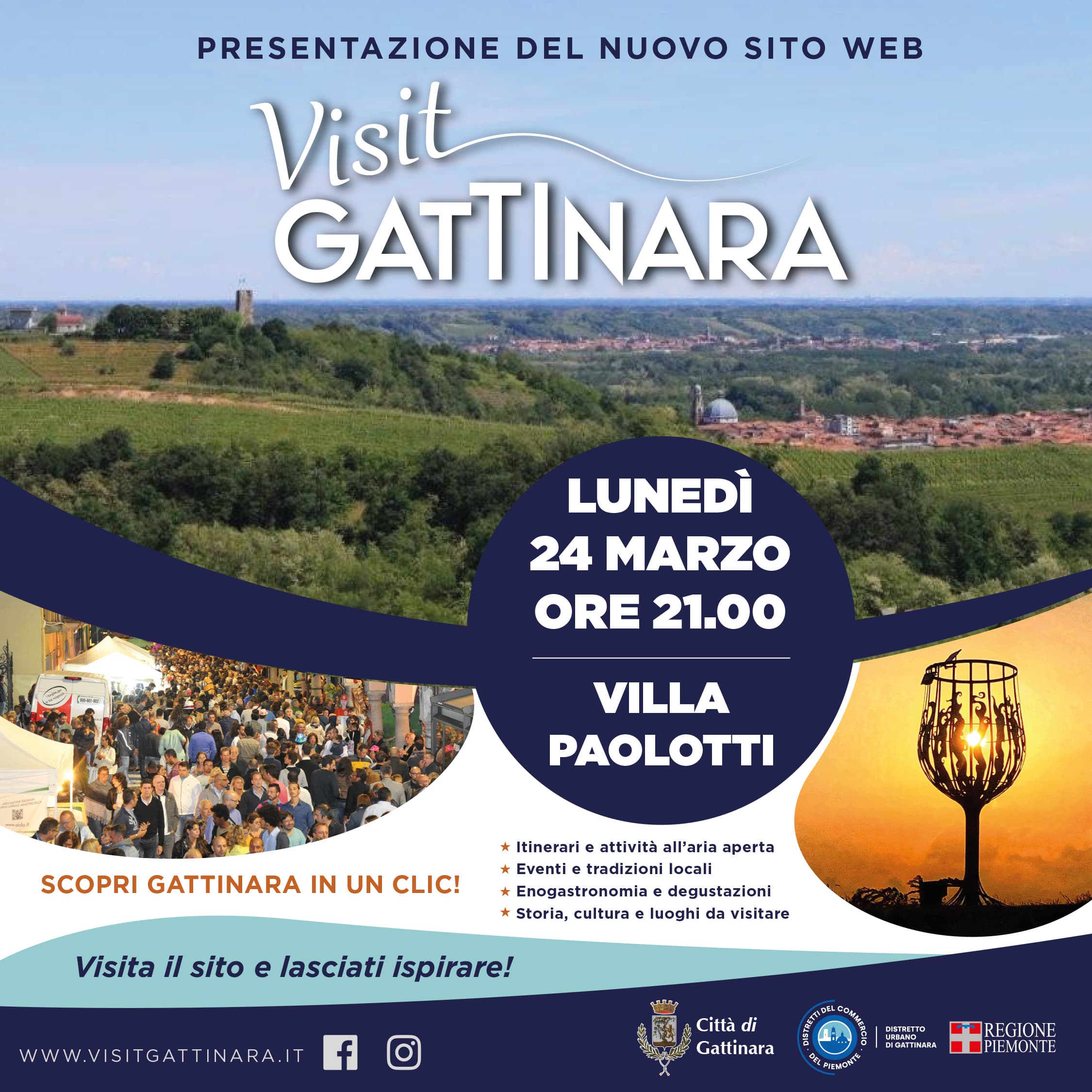 VisitGattinara.it: il nuovo portale per scoprire il territorio