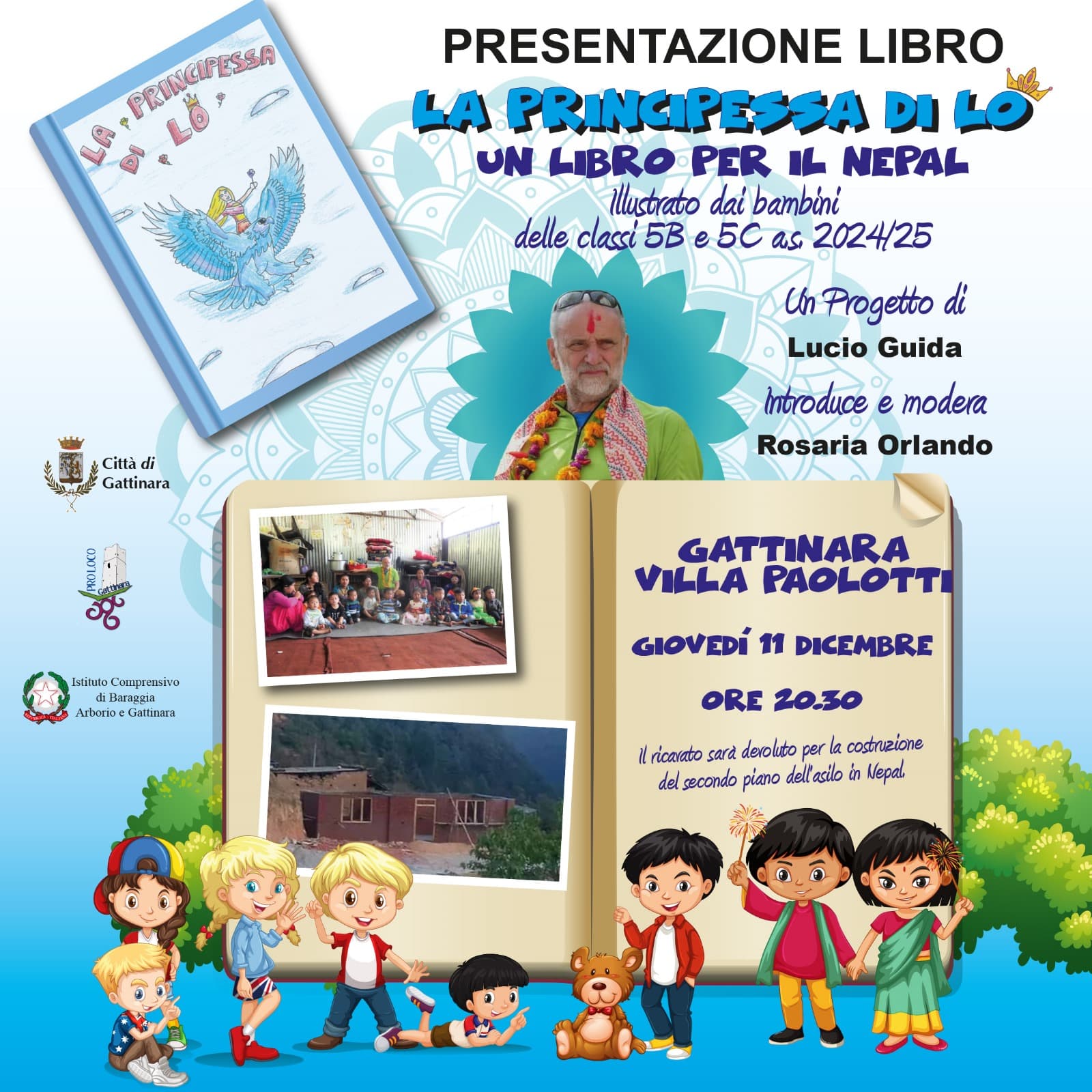 “Un Libro per il Nepal”: la presentazione de La Principessa di LO